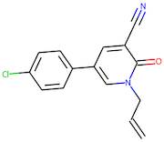 5-(4-Chlorophenyl)-2-oxo-1-(prop-2-en-1-yl)-1,2-dihydropyridine-3-carbonitrile