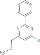 4-Chloro-6-(methoxymethyl)-2-phenylpyrimidine