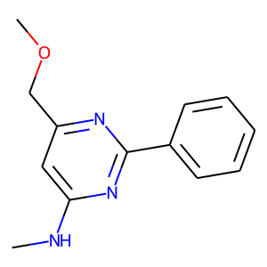 6-(Methoxymethyl)-N-methyl-2-phenylpyrimidin-4-amine