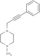 1-Methyl-4-(3-phenylprop-2-yn-1-yl)piperazine