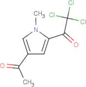1-(4-Acetyl-1-methyl-1H-pyrrol-2-yl)-2,2,2-trichloroethan-1-one
