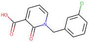 1-[(3-Chlorophenyl)methyl]-2-oxo-1,2-dihydropyridine-3-carboxylic acid