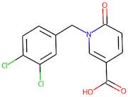 1-[(3,4-Dichlorophenyl)methyl]-6-oxo-1,6-dihydropyridine-3-carboxylic acid