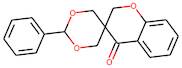 6'-Phenyl-2,4-dihydrospiro[1-benzopyran-3,3'-[1,5]dioxane]-4-one