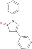 1-Phenyl-3-(pyridin-3-yl)-4,5-dihydro-1H-pyrazol-5-one