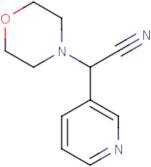 2-(Morpholin-4-yl)-2-(pyridin-3-yl)acetonitrile