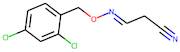 (3E)-3-{[(2,4-Dichlorophenyl)methoxy]imino}propanenitrile