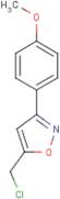 5-(Chloromethyl)-3-(4-methoxyphenyl)-1,2-oxazole