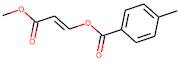 Methyl (2E)-3-[(E)-4-methylbenzoyloxy]prop-2-enoate