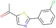 1-[2-(3-Chlorophenyl)-1,3-thiazol-5-yl]ethan-1-one