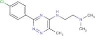 3-(4-Chlorophenyl)-N-[2-(dimethylamino)ethyl]-6-methyl-1,2,4-triazin-5-amine