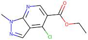 Ethyl 4-chloro-1-methyl-1H-pyrazolo[3,4-b]pyridine-5-carboxylate