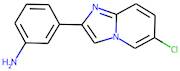 3-{6-Chloroimidazo[1,2-a]pyridin-2-yl}aniline