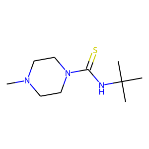 N-tert-Butyl-4-methylpiperazine-1-carbothioamide