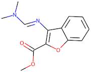 Methyl 3-[(E)-[(dimethylamino)methylidene]amino]-1-benzofuran-2-carboxylate