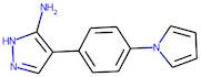 4-[4-(1H-Pyrrol-1-yl)phenyl]-1H-pyrazol-5-amine