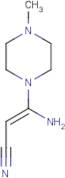 (2E)-3-Amino-3-(4-methylpiperazin-1-yl)prop-2-enenitrile