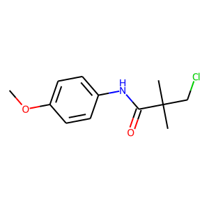 3-Chloro-N-(4-methoxyphenyl)-2,2-dimethylpropanamide