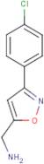 [3-(4-Chlorophenyl)-1,2-oxazol-5-yl]methanamine