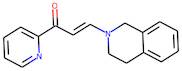 (2E)-1-(Pyridin-2-yl)-3-(1,2,3,4-tetrahydroisoquinolin-2-yl)prop-2-en-1-one