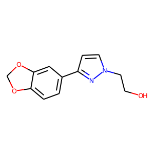 2-[3-(2H-1,3-Benzodioxol-5-yl)-1H-pyrazol-1-yl]ethan-1-ol