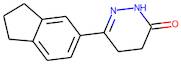 6-(2,3-Dihydro-1H-inden-5-yl)-2,3,4,5-tetrahydropyridazin-3-one