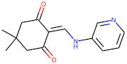 5,5-Dimethyl-2-{[(pyridin-3-yl)amino]methylidene}cyclohexane-1,3-dione