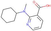 2-[Cyclohexyl(methyl)amino]pyridine-3-carboxylic acid