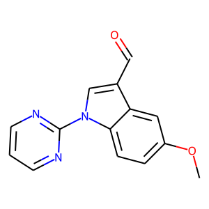 5-Methoxy-1-(pyrimidin-2-yl)-1H-indole-3-carbaldehyde