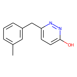 6-[(3-Methylphenyl)methyl]pyridazin-3-ol