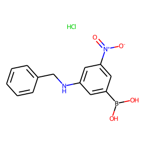 3-(Benzylamino)-5-nitrobenzeneboronic acid hydrochloride