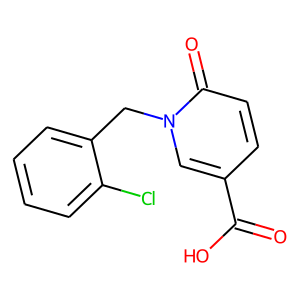 1-[(2-Chlorophenyl)methyl]-6-oxo-1,6-dihydropyridine-3-carboxylic acid