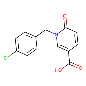 1-[(4-Chlorophenyl)methyl]-6-oxo-1,6-dihydropyridine-3-carboxylic acid