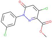 Methyl 4-chloro-1-(3-chlorophenyl)-6-oxo-1,6-dihydropyridazine-3-carboxylate