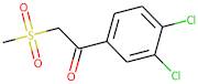 1-(3,4-Dichlorophenyl)-2-methanesulfonylethan-1-one