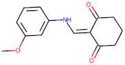 2-{[(3-Methoxyphenyl)amino]methylidene}cyclohexane-1,3-dione