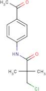 N-(4-Acetylphenyl)-3-chloro-2,2-dimethylpropanamide