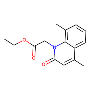 Ethyl 2-(4,8-dimethyl-2-oxo-1,2-dihydroquinolin-1-yl)acetate