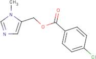 (1-Methyl-1H-imidazol-5-yl)methyl 4-chlorobenzoate