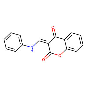 (3Z)-3-[(Phenylamino)methylidene]-3,4-dihydro-2H-1-benzopyran-2,4-dione