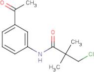 N-(3-Acetylphenyl)-3-chloro-2,2-dimethylpropanamide