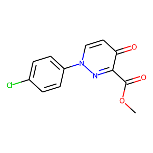 Methyl 1-(4-chlorophenyl)-4-oxo-1,4-dihydropyridazine-3-carboxylate