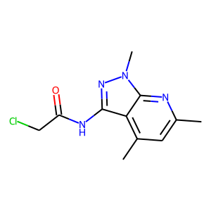 2-Chloro-N-{1,4,6-trimethyl-1H-pyrazolo[3,4-b]pyridin-3-yl}acetamide