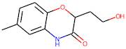 2-(2-Hydroxyethyl)-6-methyl-3,4-dihydro-2H-1,4-benzoxazin-3-one