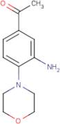 1-[3-Amino-4-(morpholin-4-yl)phenyl]ethan-1-one
