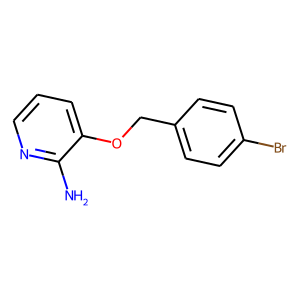 3-[(4-Bromophenyl)methoxy]pyridin-2-amine