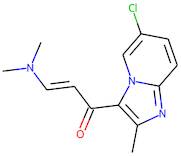 (2E)-1-{6-Chloro-2-methylimidazo[1,2-a]pyridin-3-yl}-3-(dimethylamino)prop-2-en-1-one