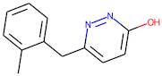 6-[(2-Methylphenyl)methyl]pyridazin-3-ol