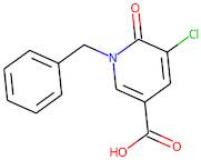 1-Benzyl-5-chloro-6-oxo-1,6-dihydropyridine-3-carboxylic acid