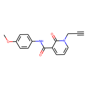 N-(4-Methoxyphenyl)-2-oxo-1-(prop-2-yn-1-yl)-1,2-dihydropyridine-3-carboxamide